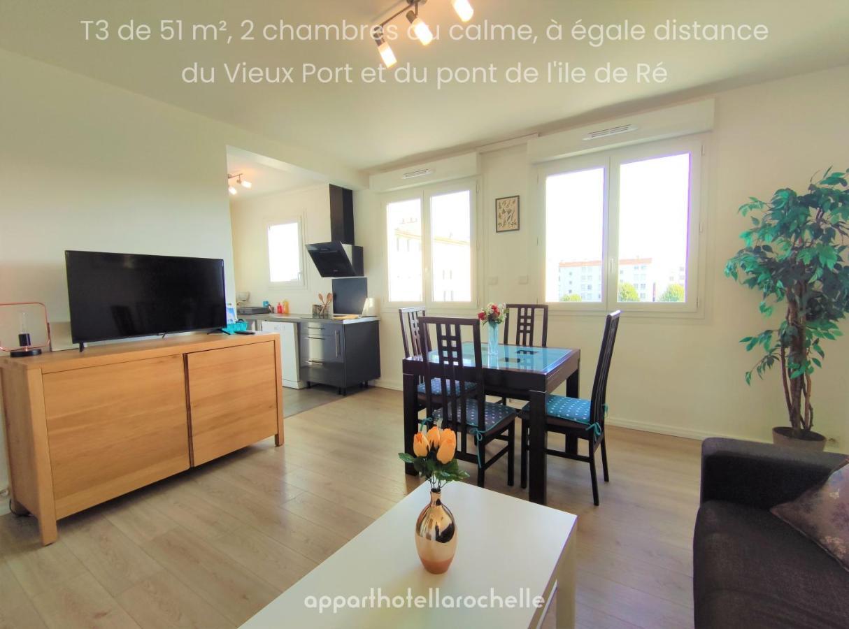 6 Appartements Et 4 Adresses A Mi-Chemin Entre Le Vieux Port Et L Ile De Re Ла Рошел Екстериор снимка